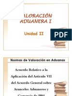 Valoración Aduanera - Metodos PDF