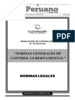 Normas Grales Control Gubernamental