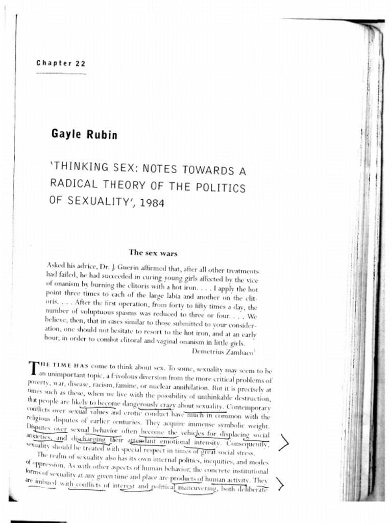 Rubin Thinking Sex PDF