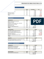 Presupuesto Obras Civiles Final