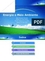 Energia e Meio Ambiente