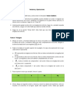 Actividad 1.2, Vectores y Operaciones