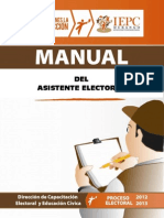 Manual Asistentes Electorales 2013 Final