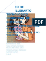 Educacion Para La No Violencia