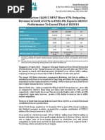 Serial System 1Q2015 NPAT Rises 45% Outpacing Revenue Growth of 23% to US$3.1M; Expects 1H2015 Performance to Exceed that of 1H2014