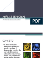 Análise Sensorial: Sabores, Odores, Texturas e Cores