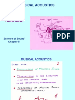 Hearing: Musical Acoustics