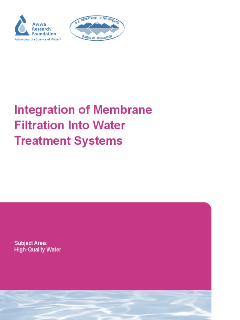 Integration of Membrane | PDF | Membrane | Water Management