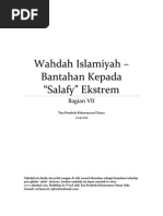 Download Wahdah Islamiyah - Bantahan Kepada Salafy Ekstrem - Bagian VII by Andrey SN26360447 doc pdf
