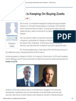 Bill Ackman is Keeping on Buying Zoetis544