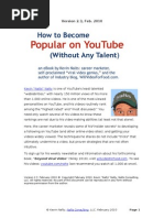 How To Become Popular on YouTube Without Any Talent v2 (by Kevin Nalty, Nalts)