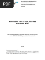 Modelo de Citações