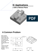 Hole Cycles With Retract