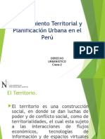 Planificacion y Ordenamiento Territorial en El Peru
