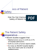 Patient Safety Basics