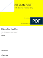 Ships of the Star Fleet: Destroyers & Scouts, Volume One