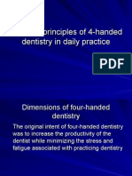 Dental Work For 4 Handed PT