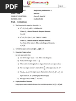 Formula - Engg Maths 1 PDF