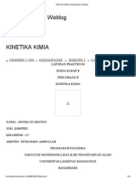 KINETIKA KIMIA - Annisanfushie's Weblog PDF