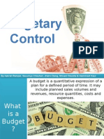 Budgeting and Budgetary Control