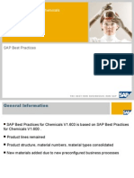 SAP Best Practices For Chemicals