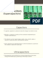 Ultracapacitors (Supercapacitors)