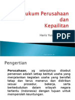 HB - Hukum Perusahaan