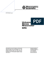 Rheometric Scientific SR5 Manual