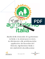 Analisi Di Agroturismo in Italia 2014