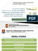 MS Excel Pengurusan Markah 