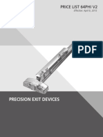 Precision Exit Devices- 2015 v2