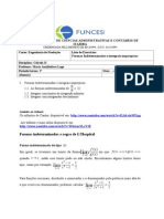 Formas indeterminadas e integrais impróprias