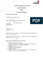 Algebra Tecnicas de Graficacion