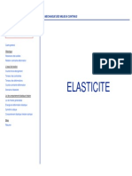 Elasticite Cours