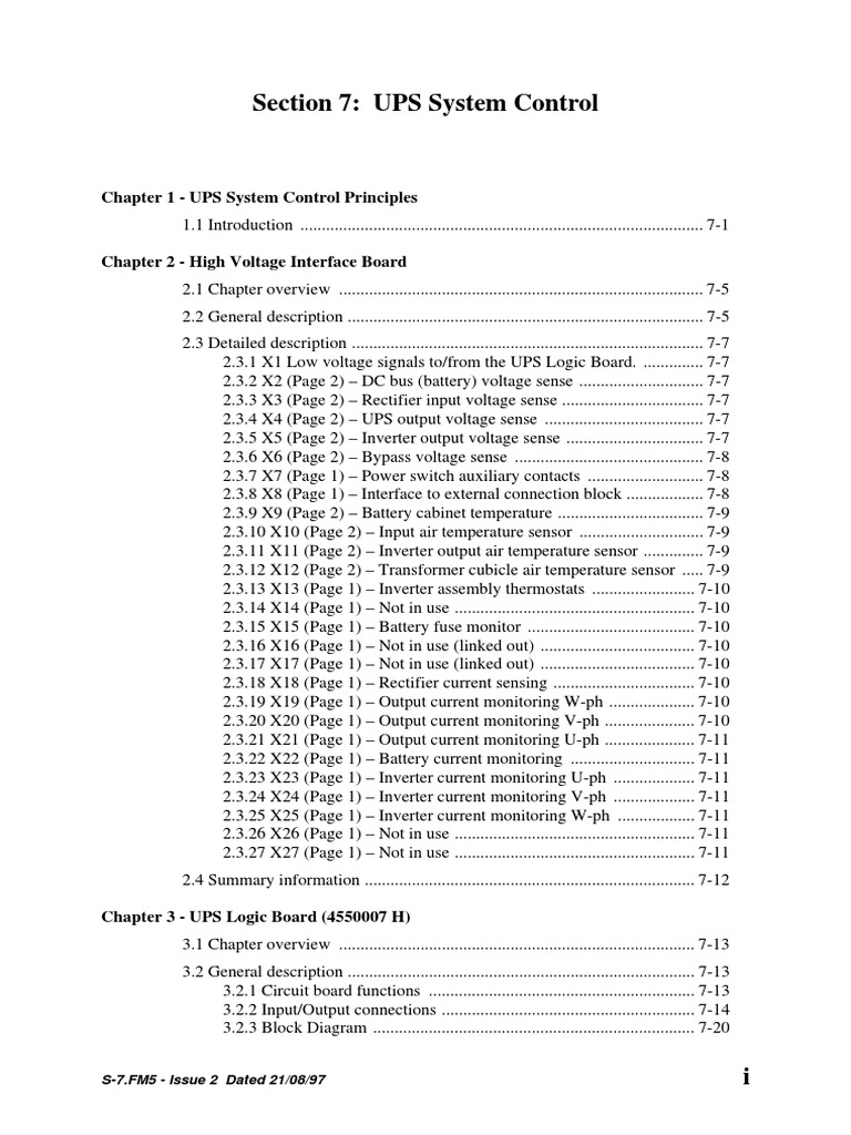 Sect 7 | PDF | Power Inverter | Power Supply
