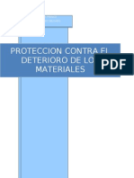 Proteccion Contra El Deterioro y Fallas de Los Metales... ion Terminada