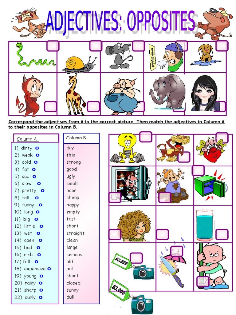 Antithetical relationship image