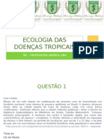 Ecologia Das Doenças Tropicais