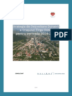 Strategia de Dezvoltare Durabila A Orasului Targu Ocna PDF