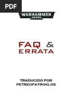 Warhammer 40k FAQ