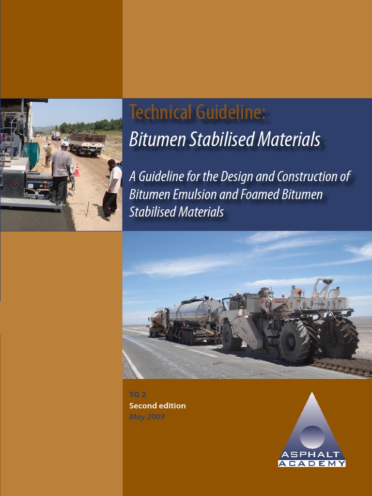 SA Technical Guideline For Bitumen Stabilised Materials | PDF | Asphalt ...