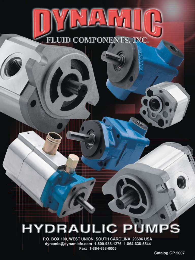 Hydraulic Pumps PDF Pump Gear