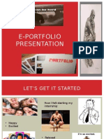 E-Portfolio Presentation