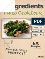 4 Ingredients Paleo Cookbook
