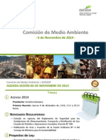 Presentación Comite Medio Ambiente SONAMI 6 Noviembre 2014 PDF