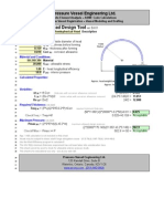 Hemispherical Head Design Tool: Pressure Vessel Engineering LTD