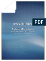 What We Know: Employment Discrimination Research Guide