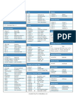 XHTML Guide List