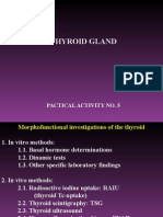 Thyroid Gland: Pactical Activity No. 5