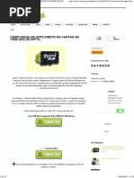 Como Instalar Apps Direto No Cartão Sd (Sem Uso de App's)